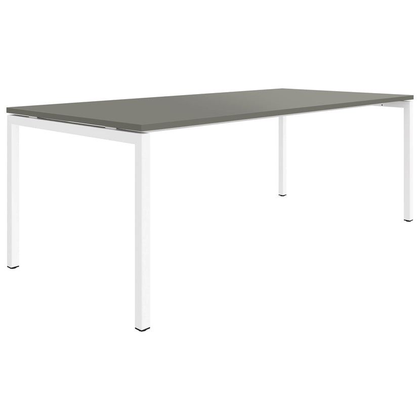 NOVA U meeting table | 2000 x 1000 mm, Cubanite gray