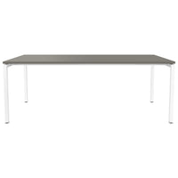 NOVA U meeting table | 2000 x 1000 mm, Cubanite gray