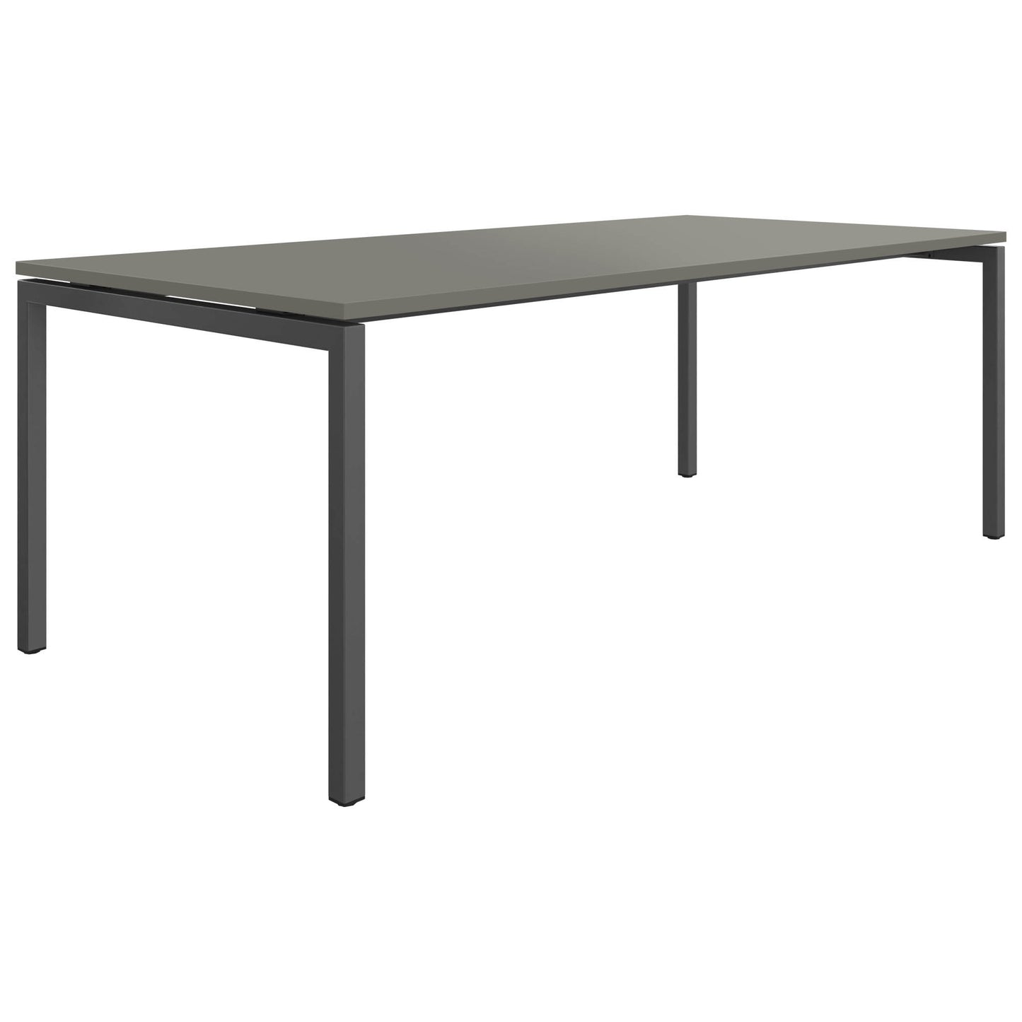 NOVA U meeting table | 2000 x 1000 mm, Cubanite gray