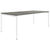 NOVA U meeting table | 2000 x 1000 mm, Cubanite gray