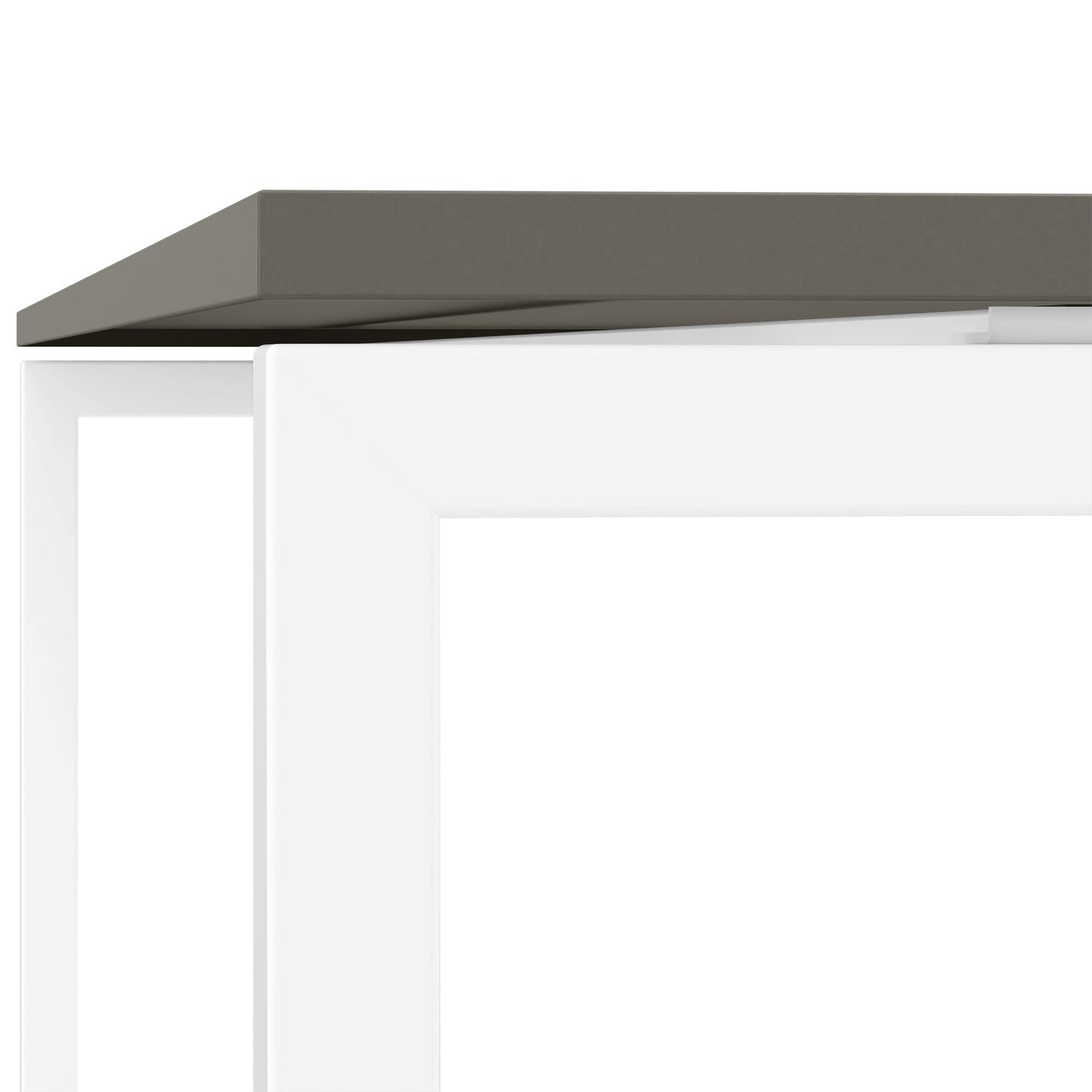 NOVA U meeting table | 2000 x 1000 mm, Cubanite gray