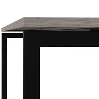 NOVA U meeting table | 2000 x 1000 mm, gray northern oak