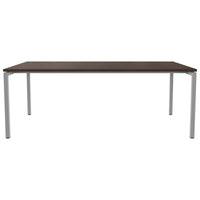 NOVA U meeting table | 2000 x 1000 mm, walnut