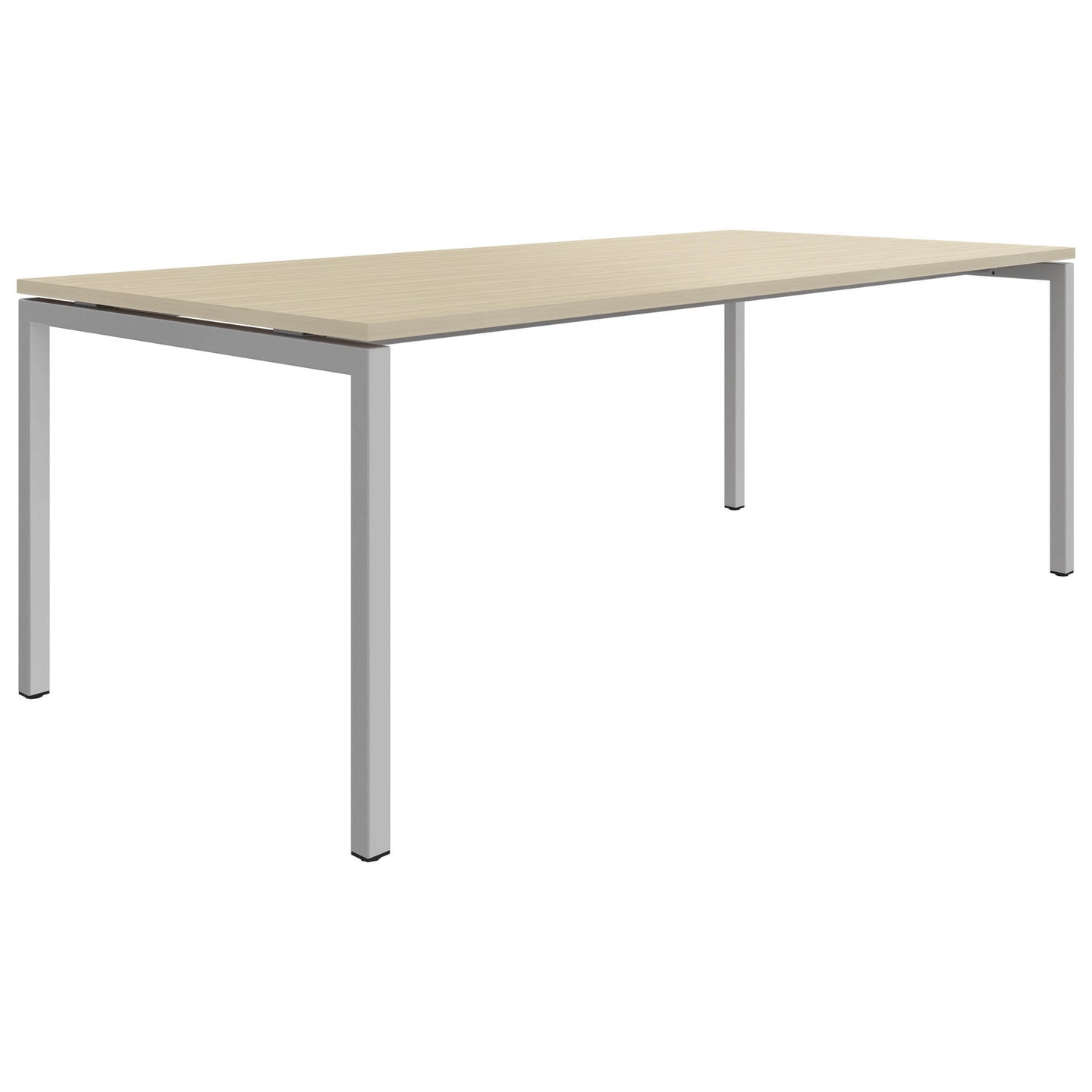 NOVA U meeting table | 2000 x 1000 mm, sand ash