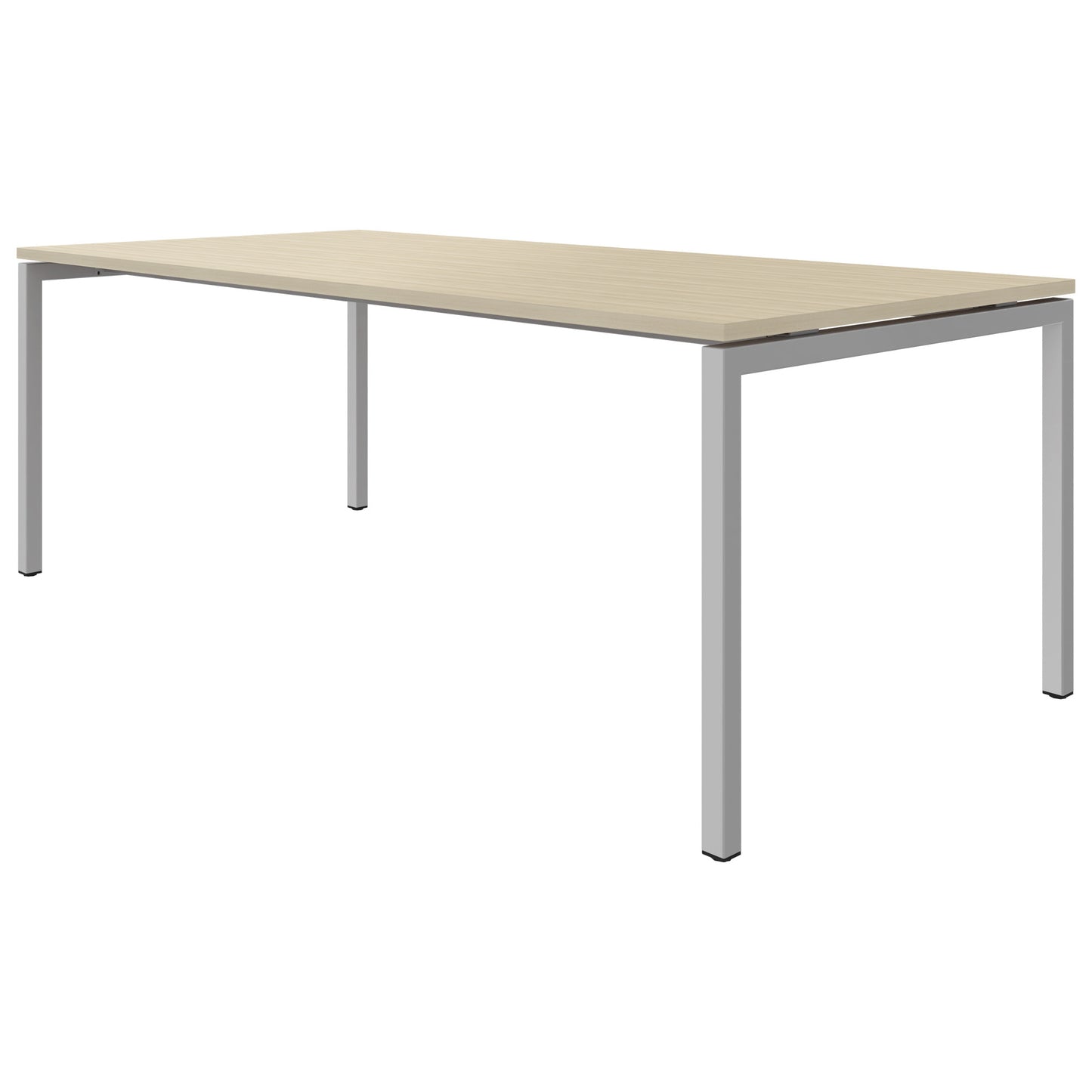 NOVA U meeting table | 2000 x 1000 mm, sand ash