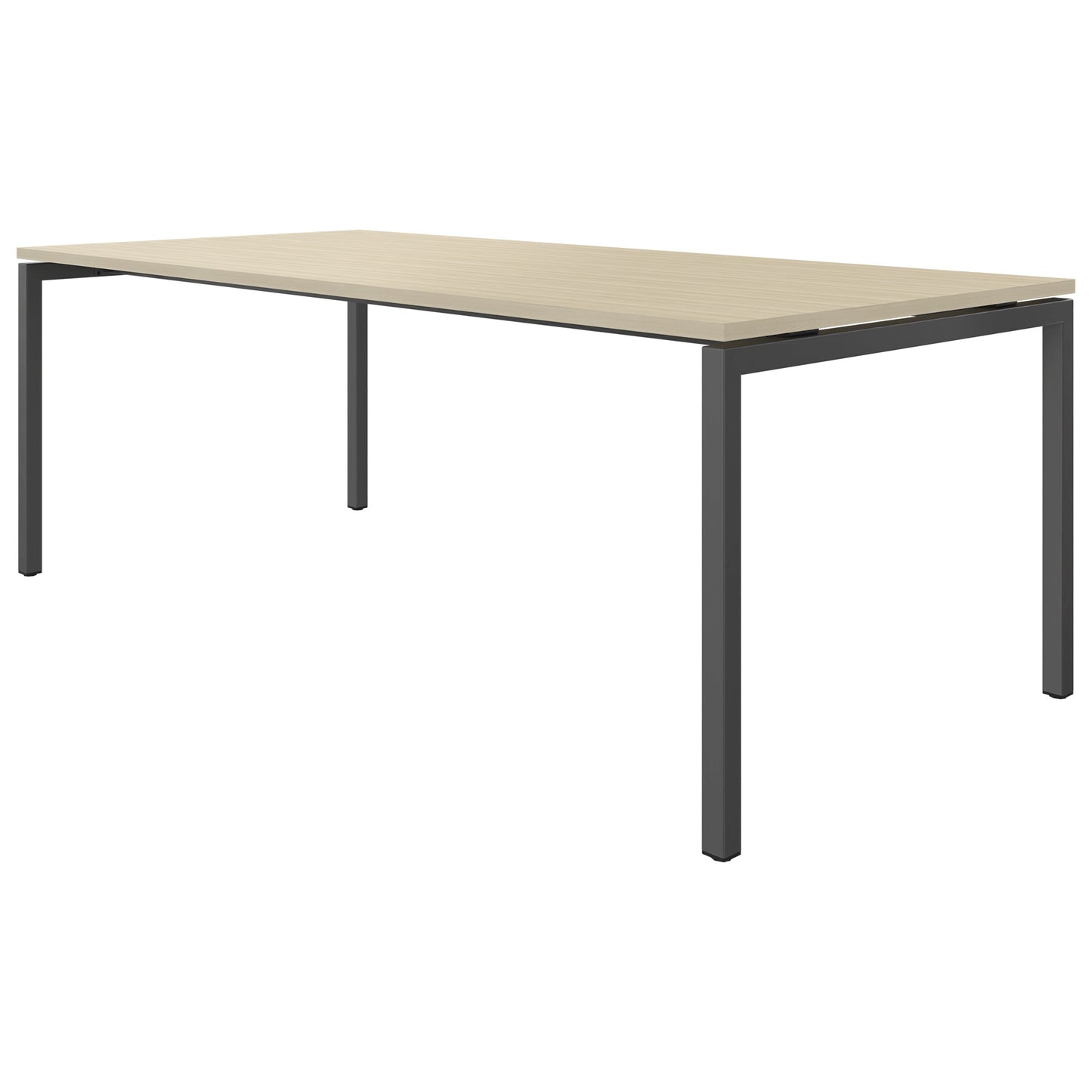 NOVA U meeting table | 2000 x 1000 mm, sand ash