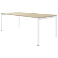 NOVA U meeting table | 2000 x 1000 mm, sand ash