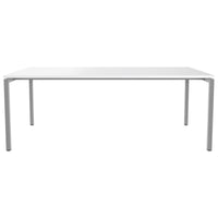 NOVA U meeting table | 2000 x 1000mm, White