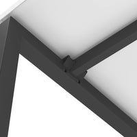 NOVA U meeting table | 2000 x 1000mm, White