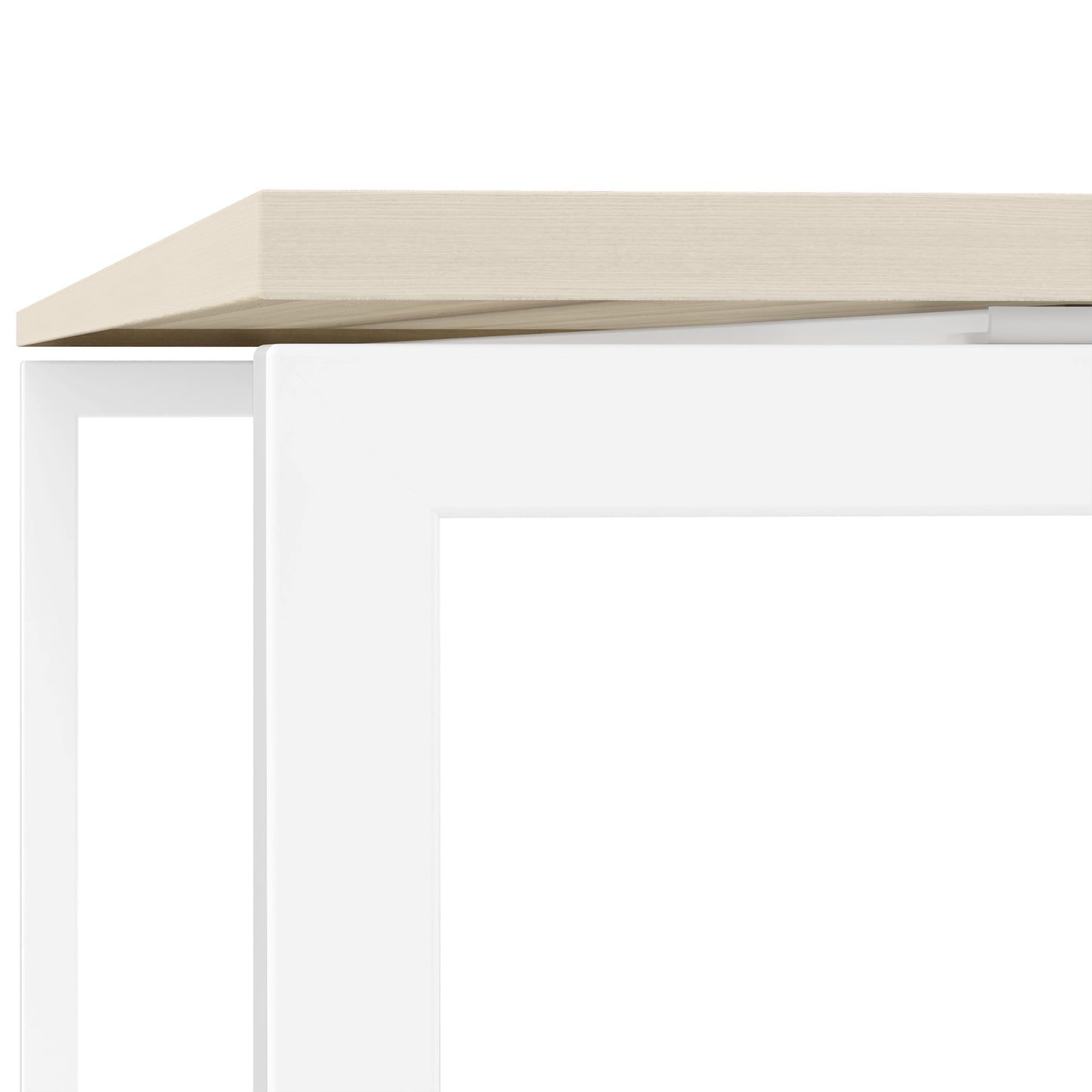 NOVA U executive desk | 2000 x 1000 mm, maple