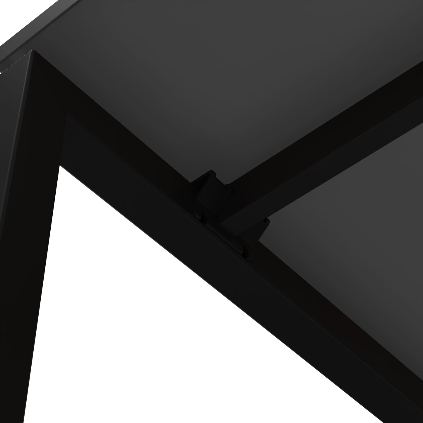 NOVA U executive desk | 2000 x 1000 mm, anthracite