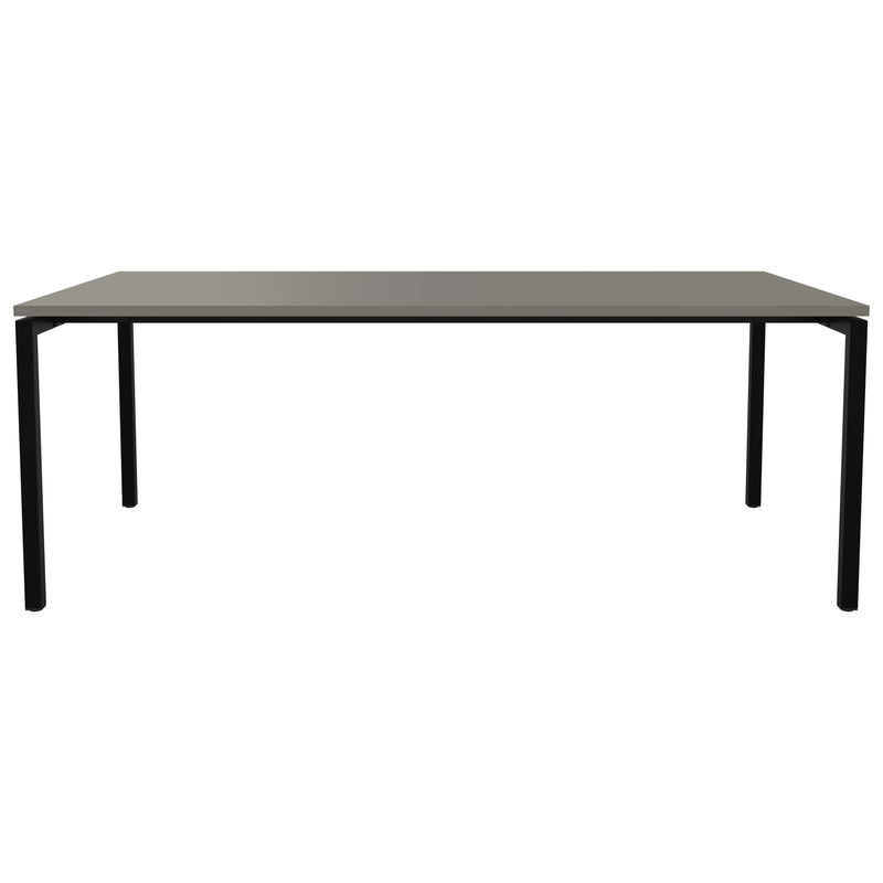 NOVA Scrivania direzionale U | 2000 x 1000 mm, grigio cubanite  - 2 Main Image