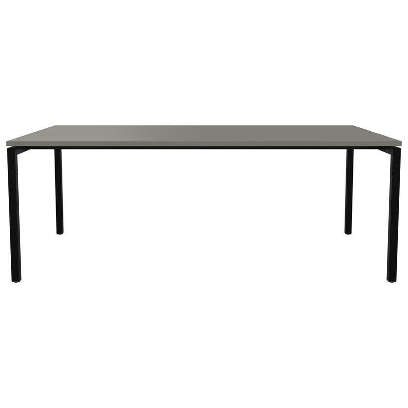 NOVA U Chefschreibtisch | 2000 x 1000 mm, Cubanitgrau