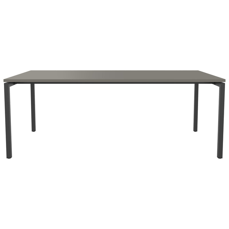 NOVA Executive desk | 2000 x 1000 mm, Cubanit gray  - 2 Main Image