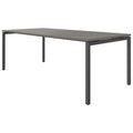 NOVA Executive desk | 2000 x 1000 mm, Cubanit gray  - 3 Thumbnail Image