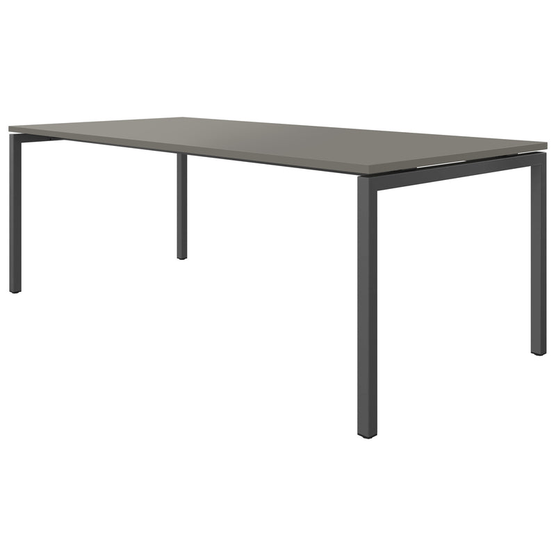 NOVA Executive desk | 2000 x 1000 mm, Cubanit gray  - 3 Main Image