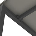 NOVA Executive desk | 2000 x 1000 mm, Cubanit gray  - 5 Thumbnail Image