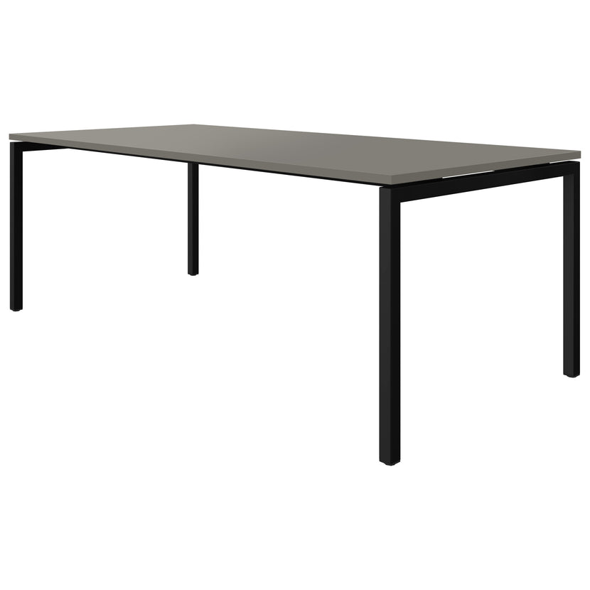 NOVA U Chefschreibtisch | 2000 x 1000 mm, Cubanitgrau