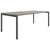 NOVA U executive desk | 2000 x 1000 mm, gray northern oak