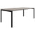 NOVA U executive desk | 2000 x 1000 mm, gray northern oak