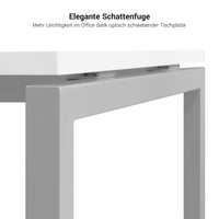 NOVA U executive desk | 2000 x 1000 mm, walnut