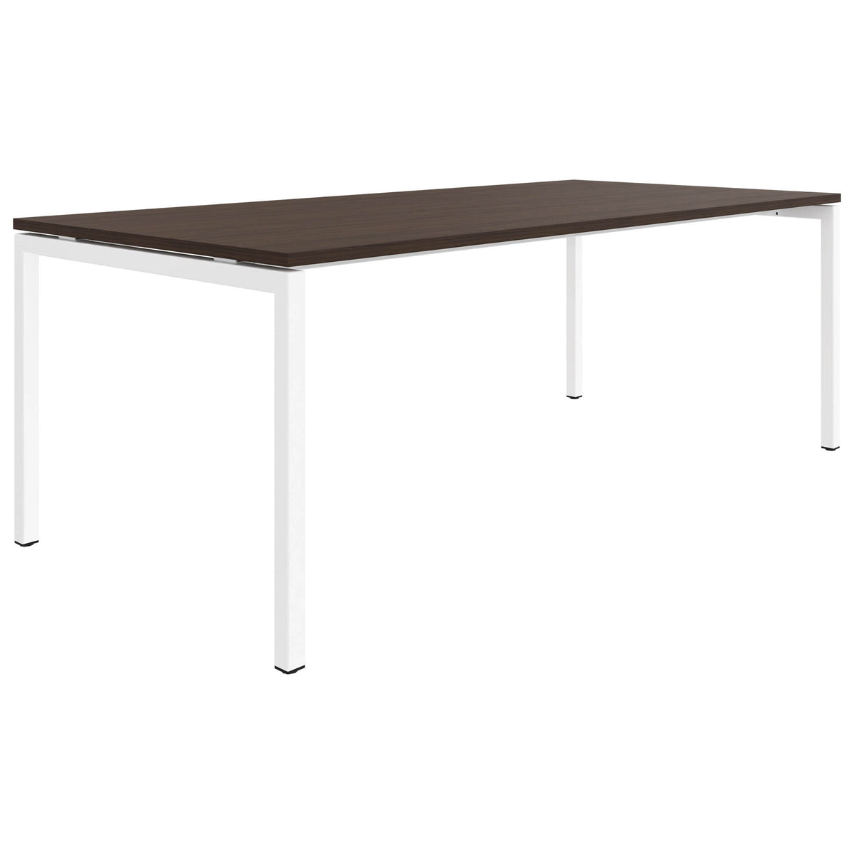 NOVA U Chefschreibtisch | 2000 x 1000 mm, Nussbaum - 2 Lightbox Main Image