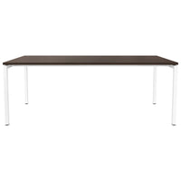 NOVA U executive desk | 2000 x 1000 mm, walnut