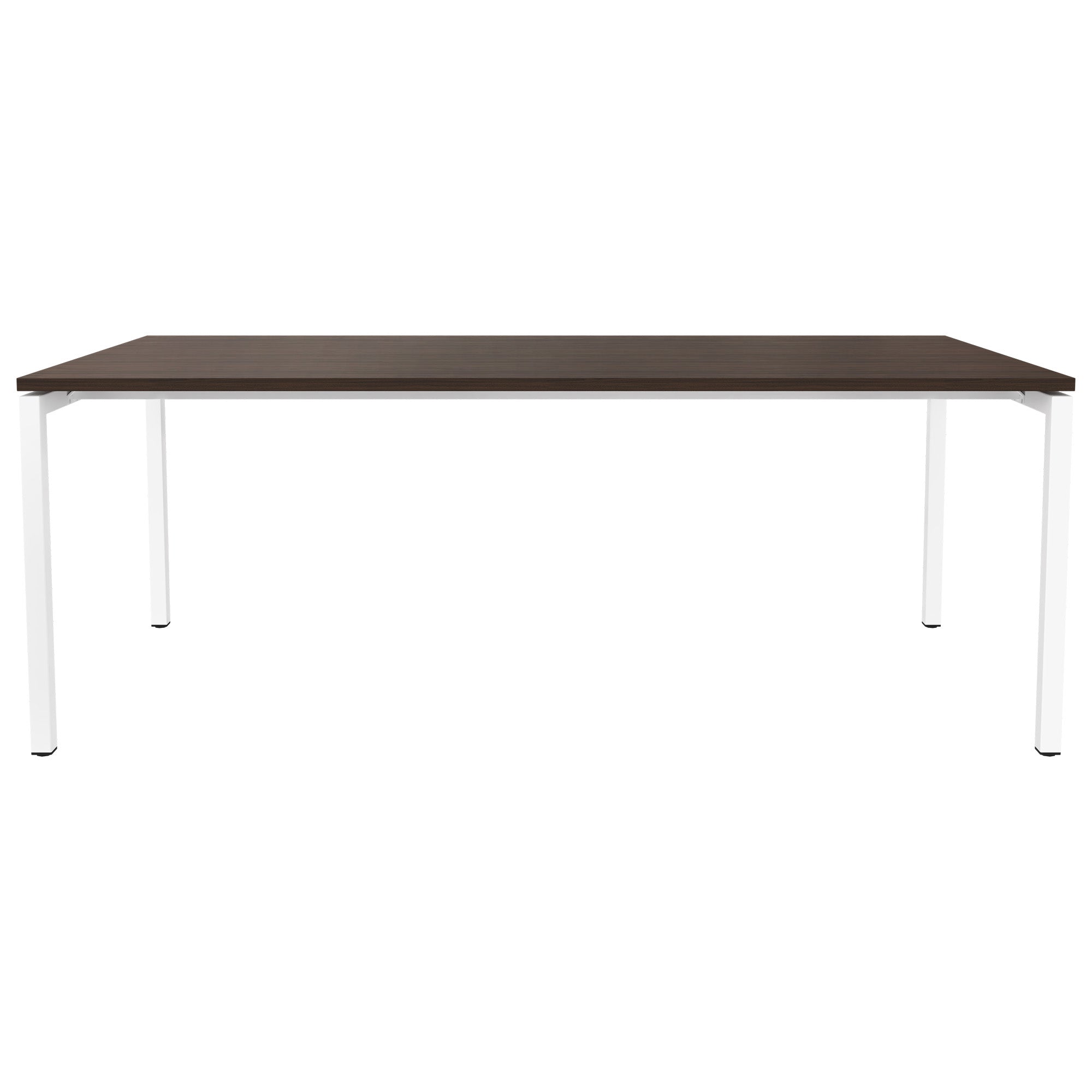 NOVA U executive desk | 2000 x 1000 mm, walnut