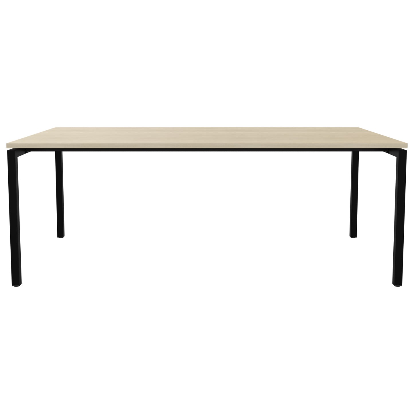 NOVA U executive desk | 2000 x 1000 mm, sand ash