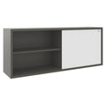 NOVA U Chefschreibtisch mit Lowboard | 2000 x 1382 mm, Cubanitgrau - 4 Thumbnail Image