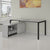 NOVA U Chief Desk con bassa bordo | 2000 x 1382 mm, perla grigio