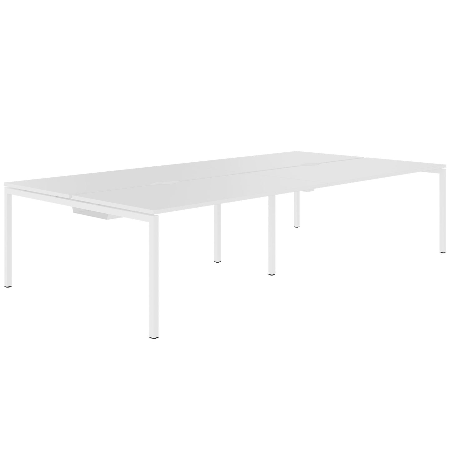 NOVA U Desk del team | 3200 x 1640 mm, bianco