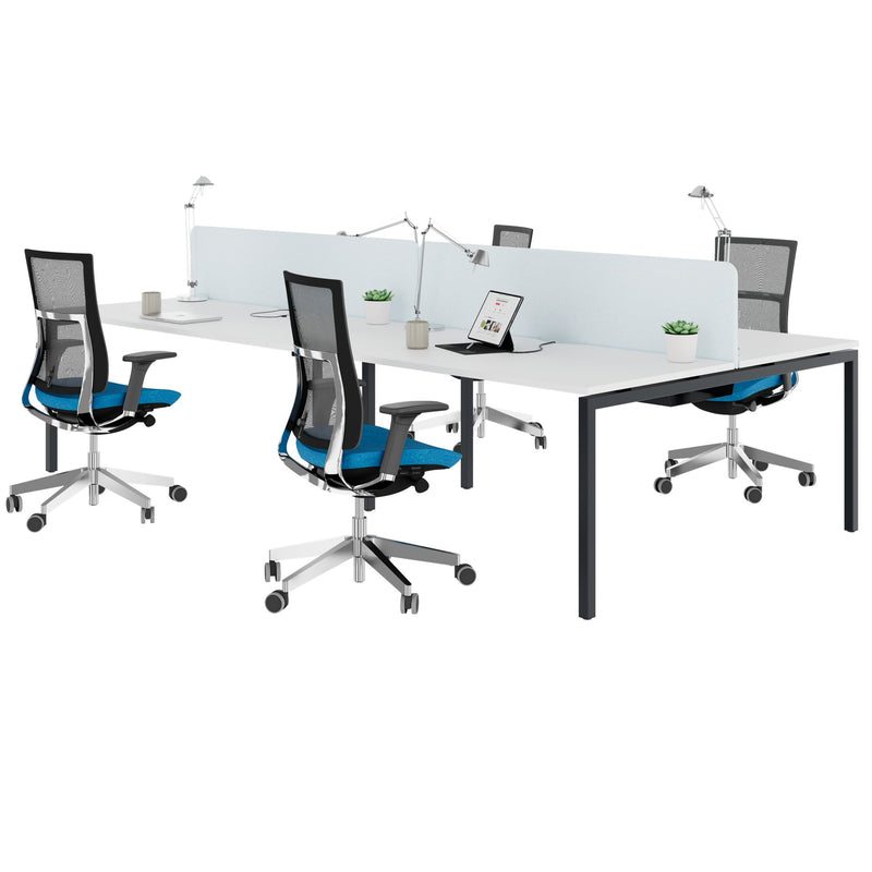 NOVA U Team desk | 3200 x 1640 mm, white - 2 Main Image