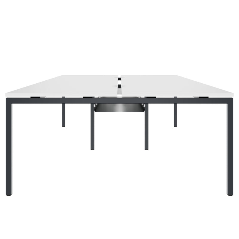 NOVA U Team desk | 3200 x 1640 mm, white - 4 Main Image