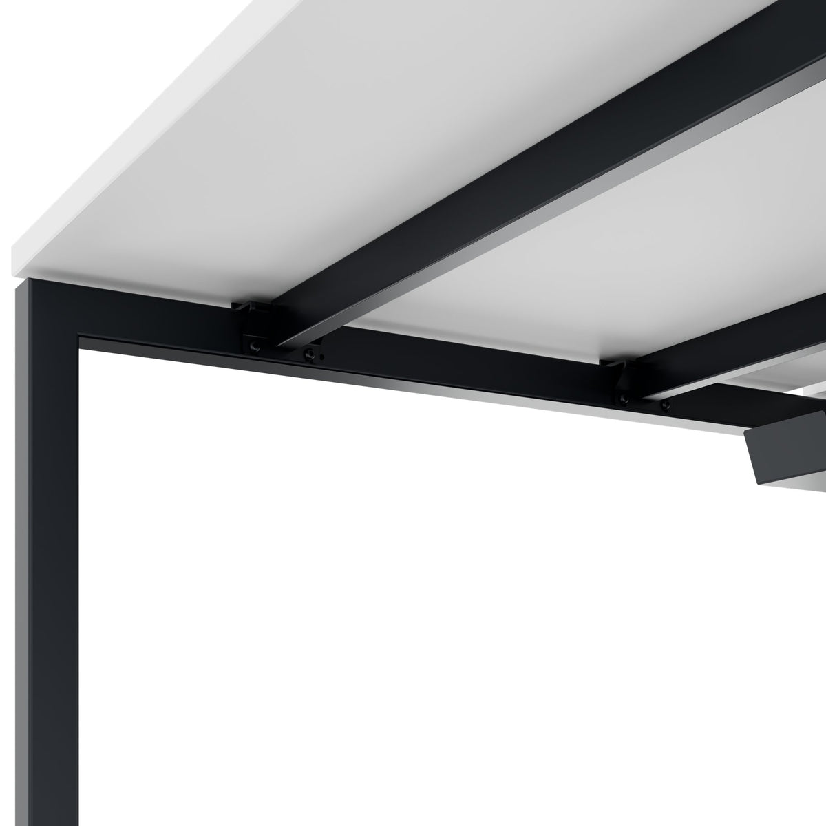 NOVA U Team desk | 3200 x 1640 mm, white - 5 Lightbox Main Image