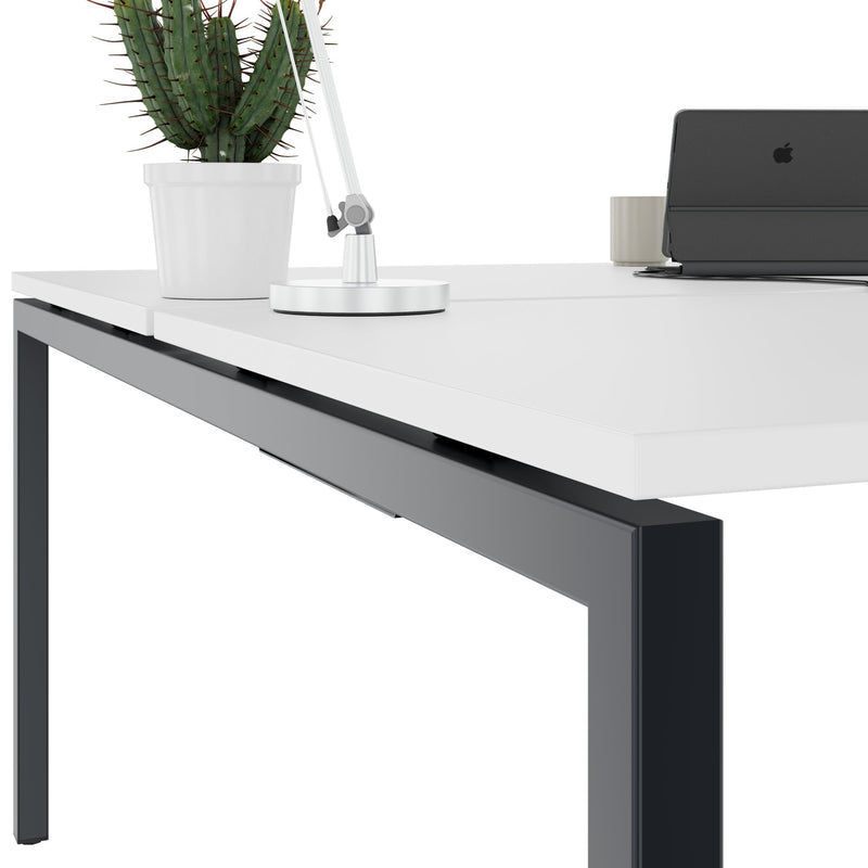 NOVA U Team desk | 3200 x 1640 mm, white - 8 Main Image
