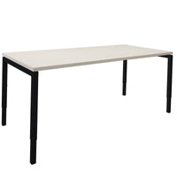 NOVA UH Desk | Regolabile altezza manualmente, 1600 x 800 mm, acero