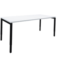 NOVA UH Desk | Regolabile altezza manualmente, 1800 x 800 mm, bianco