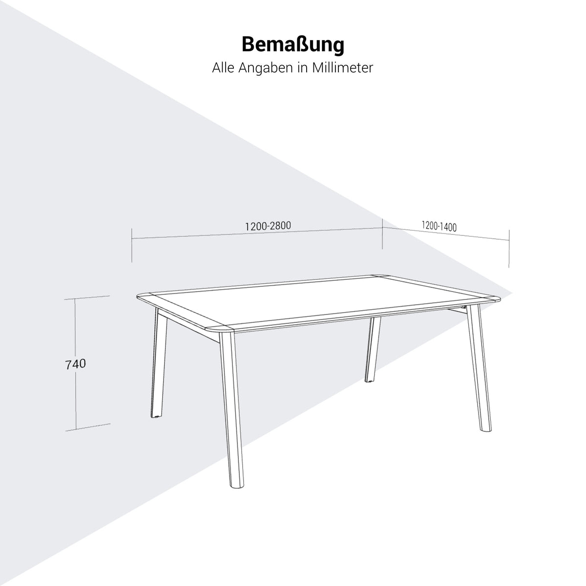 NOVA WOOD Konferenztisch | 1200 - 2800 mm (4-10 Personen), Elektrifiziert, HPL