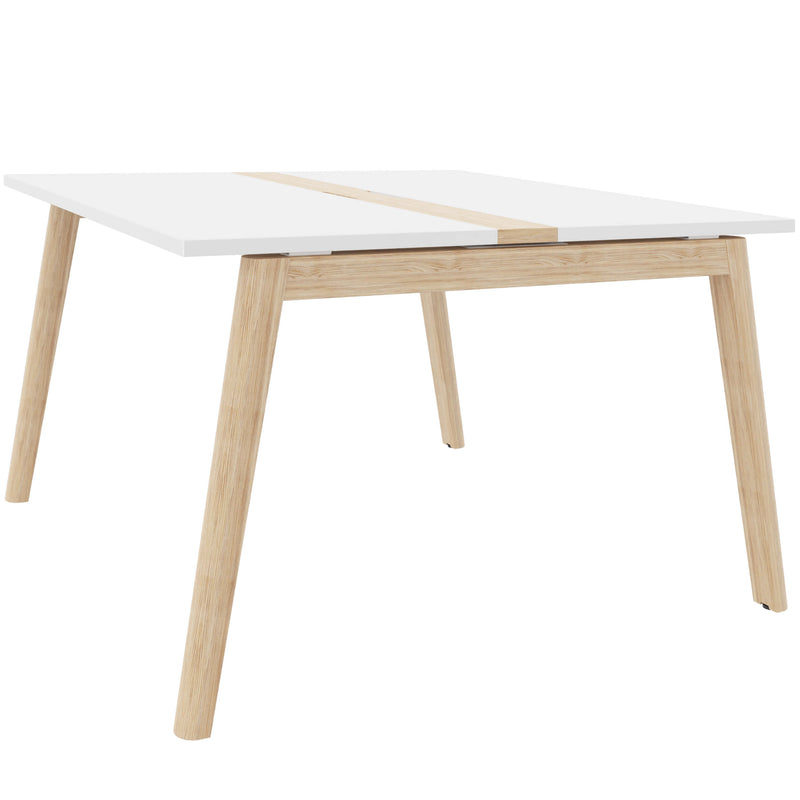 NOVA WOOD Konferenztisch | 1200 - 2800 mm (4-10 Personen), Elektrifiziert, Melamin - 6 Main Image