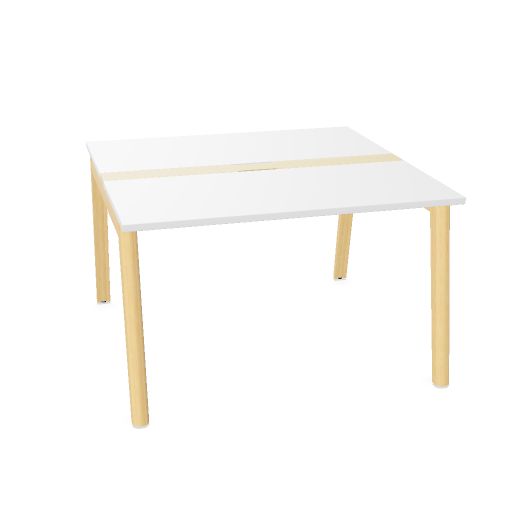NOVA WOOD Konferenztisch | 1200 - 2800 mm (4-10 Personen), Elektrifiziert, Melamin