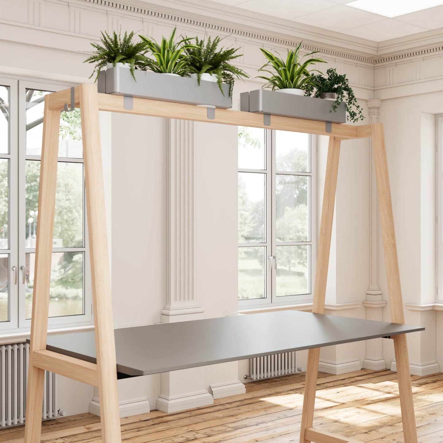 NOVA WOOD Multipurpose Pflanzkasten | 600 x 100 mm