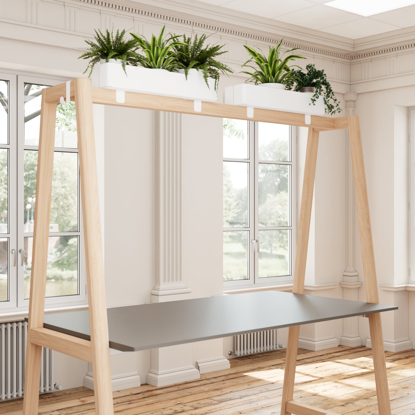 NOVA WOOD Multipurpose Pflanzkasten | 600 x 100 mm