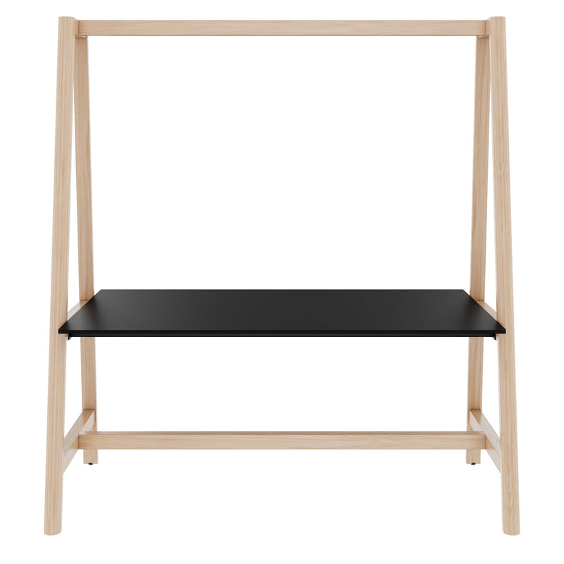 NOVA WOOD Multipurpose Tisch | 1400 - 1800 x 740 - 1050 mm, Fenix Schwarz - 2 Main Image