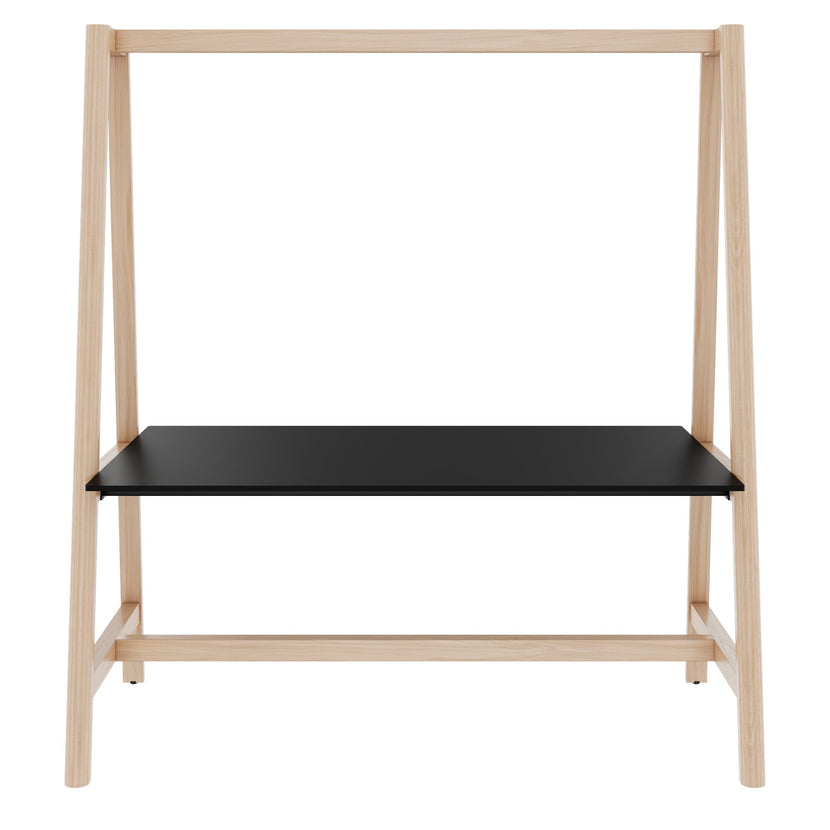 NOVA WOOD Tabella multiuso | 1400 - 1800 x 740 - 1050 mm, Fenix ​​Black