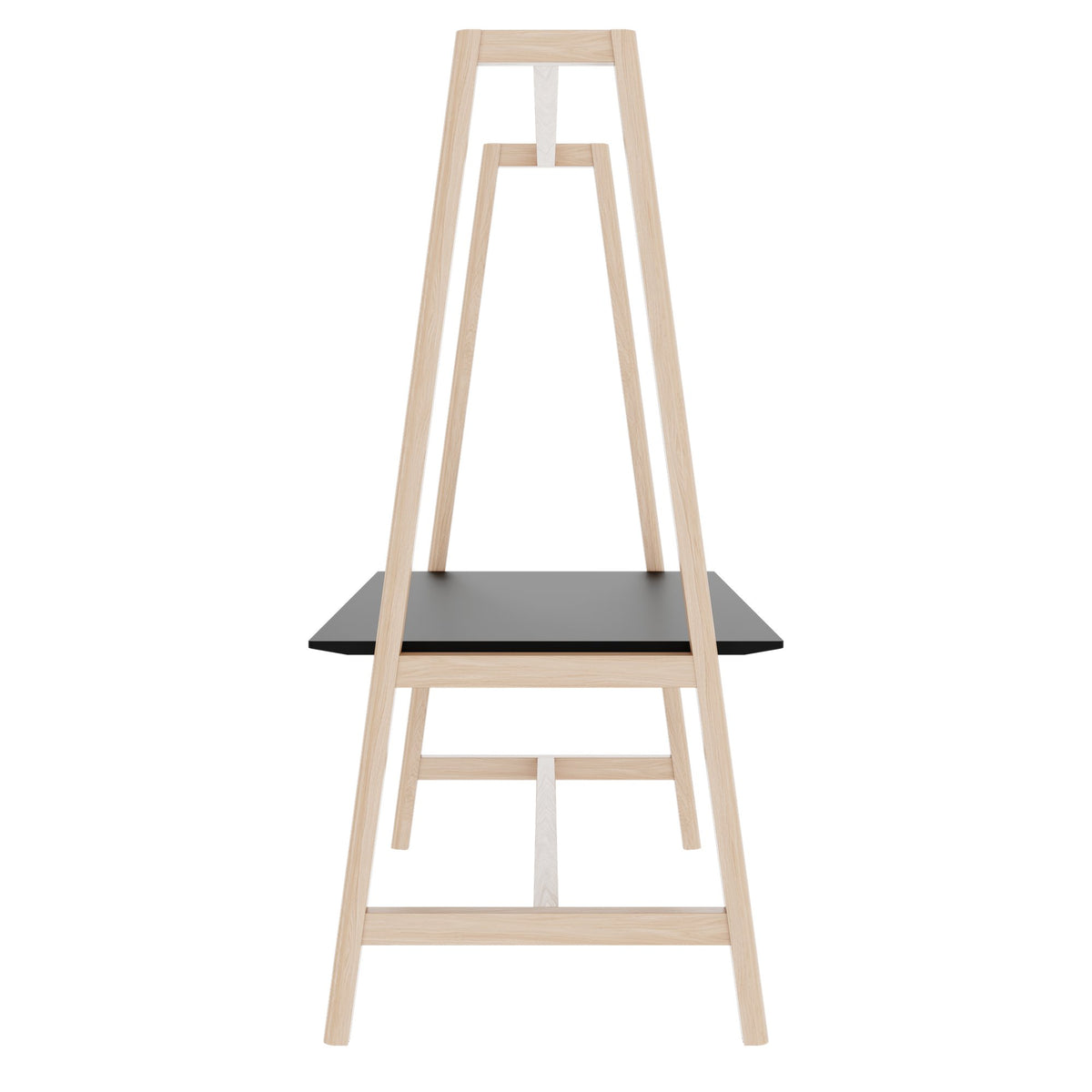 NOVA WOOD Multipurpose Tisch | 1400 - 1800 x 740 - 1050 mm, Fenix Schwarz - 4 Lightbox Main Image