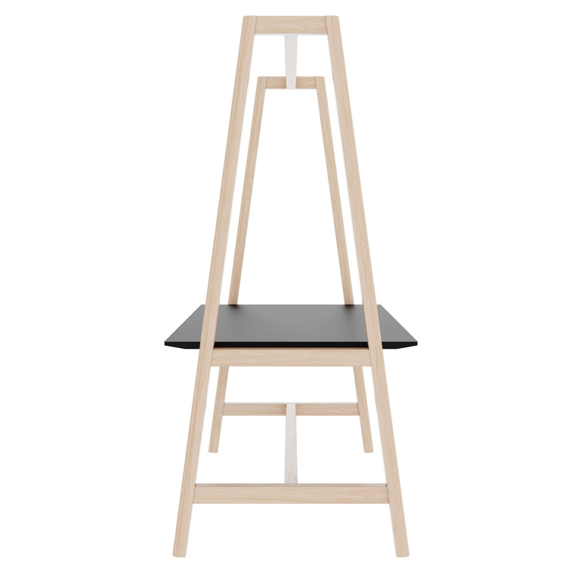NOVA WOOD Tabella multiuso | 1400 - 1800 x 740 - 1050 mm, Fenix ​​Black
