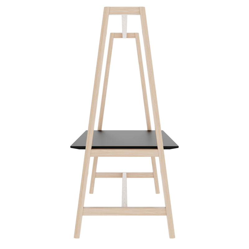 NOVA WOOD Multipurpose Tisch | 1400 - 1800 x 740 - 1050 mm, Fenix Schwarz - 4 Main Image