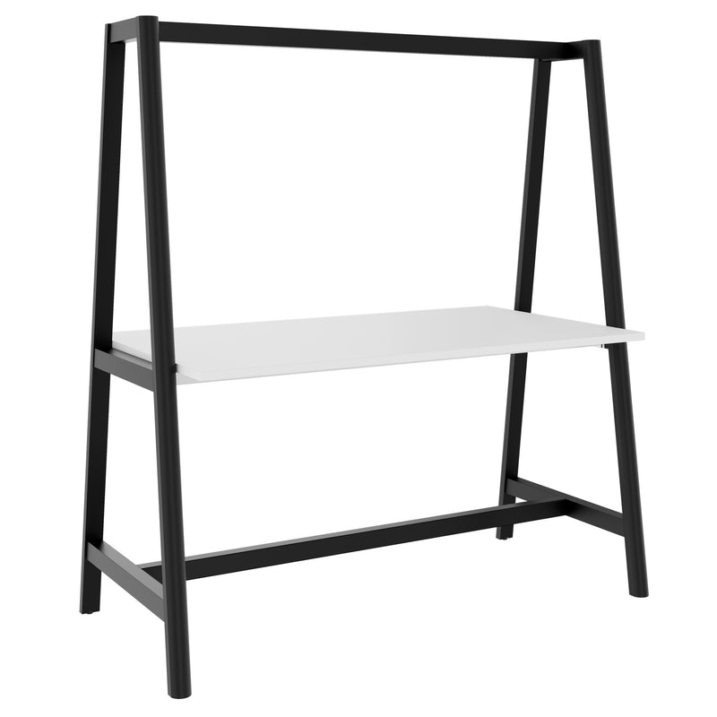 NOVA WOOD Multipurpose Tisch | 1400 - 1800 x 740 - 1050 mm, Weiß - 1 Main Image
