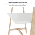 NOVA WOOD Multipurpose Tisch | 1400 - 1800 x 740 - 1050 mm, Weiß - 6 Thumbnail Image